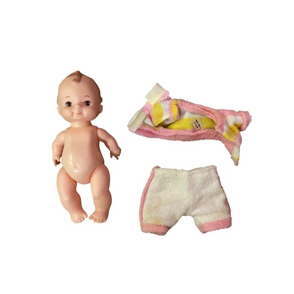 Small Vintage Playmates Pixie Doll 9055 Hong Kong 6” Used Clothes - Picture 11 of 16